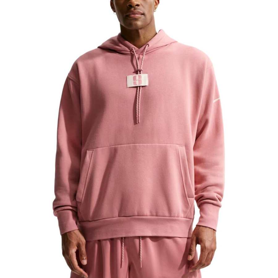 Nike Nike Sweatshirts Unisex Red Stardust/Coconut Milk/Coconut Milk/Snowflake Gypsum Fibrosum Hooded Moderate