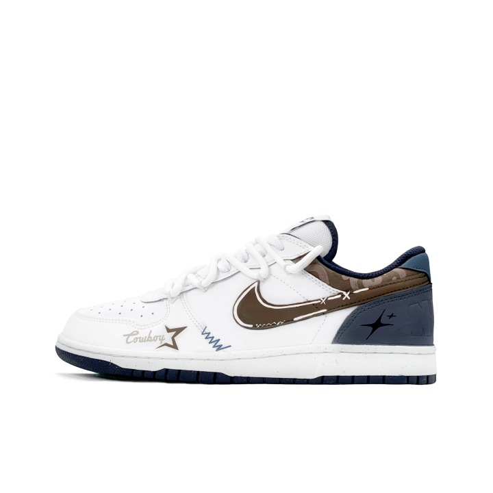 Nike Nike Big Mysterious Starry Trail Skateboard Shoes Men's White Blue