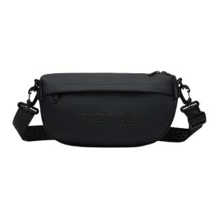 Fear Of God Essentials Pu Shoulder Bag Unisex Black