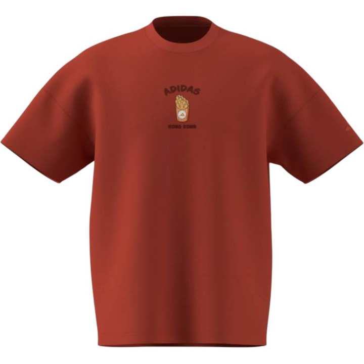 Adidas Adidas T Shirts Women's Red Crew Neck