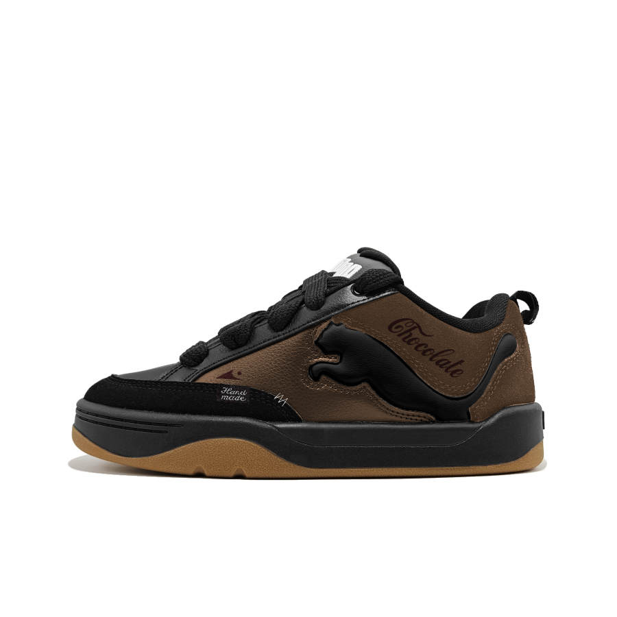 PUMA Park Lifestyle Vintage Wave Leather Cushioning Abrasion Resistant Breathable Slip Resistant
