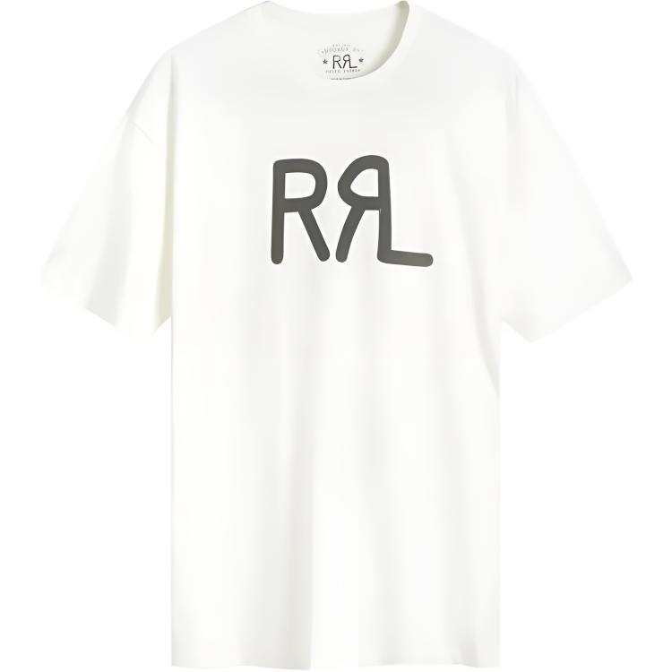 Double RL Ralph Lauren T Shirt Men's White