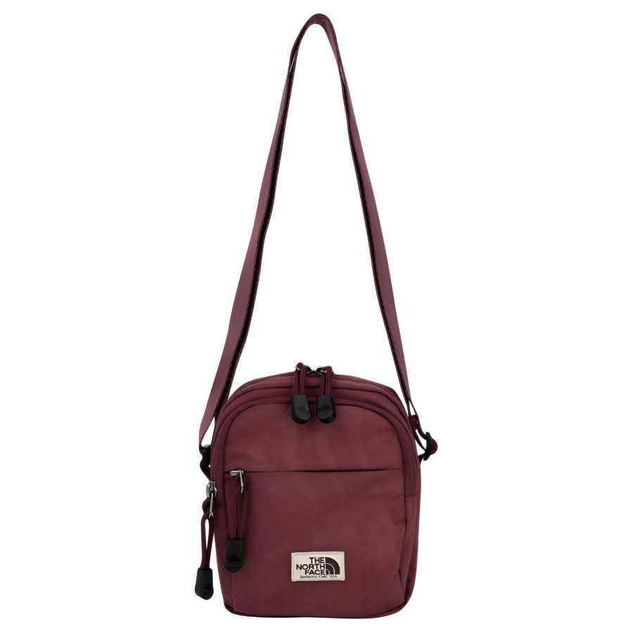 THE NORTH FACE Nylon Crossbody Bags Small Unisex Dark Red