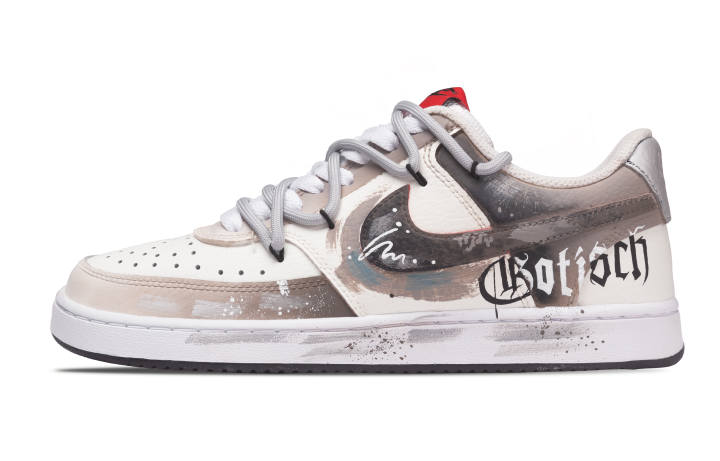 Nike Nike Court Vision 1 Abrasion Resistant Low top Skateboard Shoes Unisex