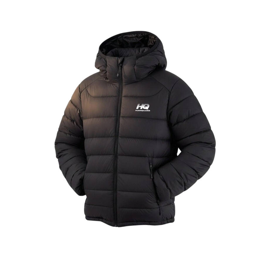 HUANQIU Down Jackets Unisex Hooded Lightweight