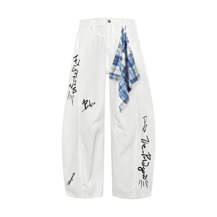 PAL ONGACO Jeans Unisex Moderate Scimitar Pants