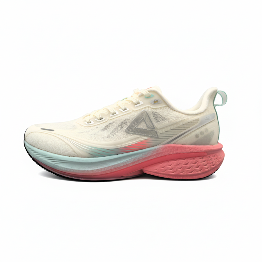PEAK Taichi 8.0 Fabric Low top Taichi Running Shoes Women's White/Green/Red