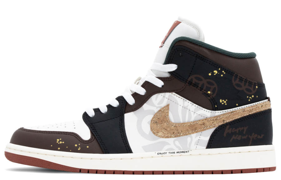Jordan Jordan Air Jordan 1 Year Of The Horse, Prosperity In The Year Of The Horse Abrasion Resistant Mid top