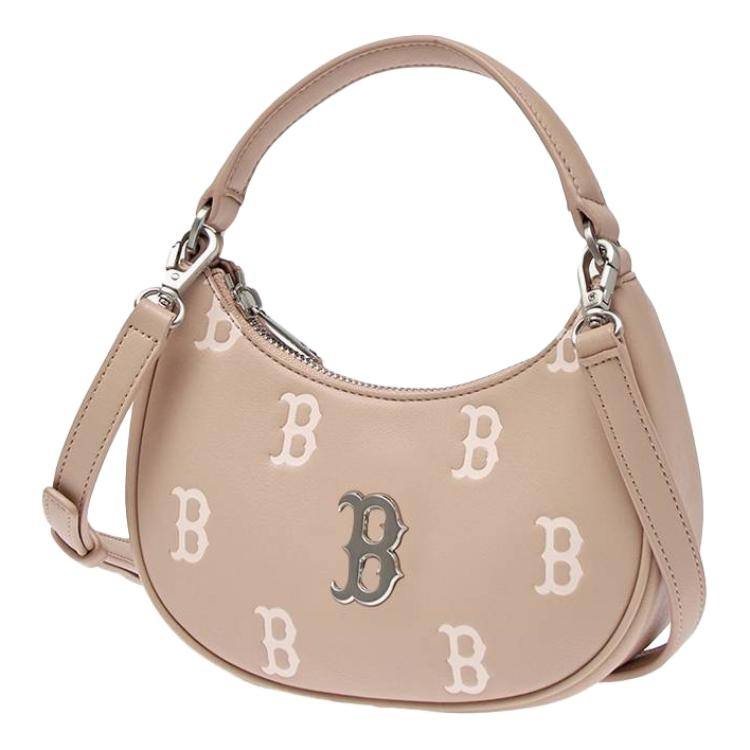 MLB MLB MONOGRAM Artificial Leather Handbag Women's Pink