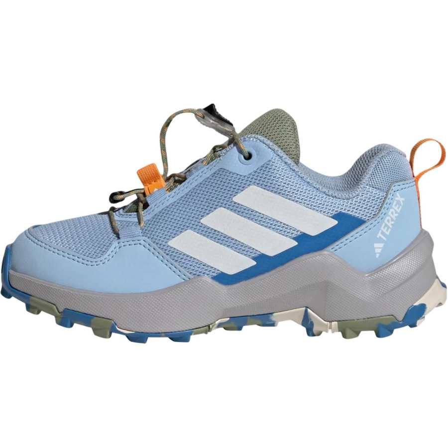 Adidas Adidas Terrex AX4S Breathable Abrasion Resistant Breathable And Wear resistant Low top Outdoor Shoes Fluorescent Blue
