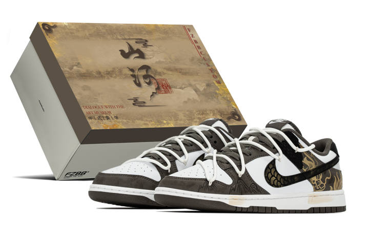 Nike Nike Dunk Chinese Style Box, Mountains And Seas Kirin Abrasion Resistant Slip Resistant