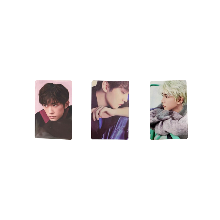 TF ENTERTAINMENT TFBOYS 'Ten Years' Commemoration Solid Album Photocards 1 Pc Unbound