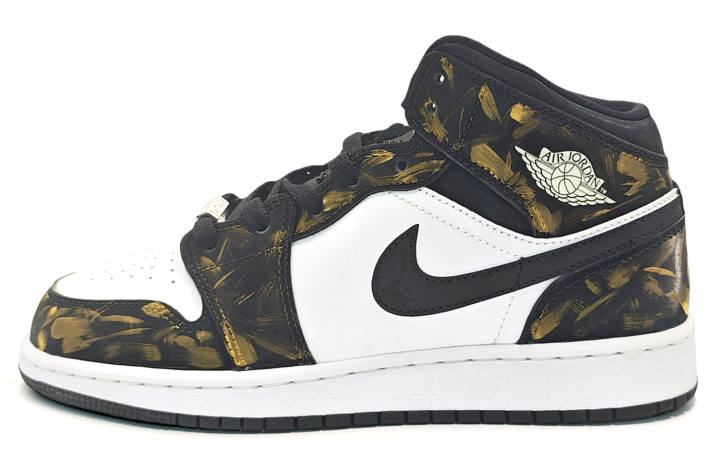 Jordan Jordan Air Jordan 1 Mid Abrasion Resistant, Breathable, Slip Resistant Abrasion Resistant Breathable Slip Resistant