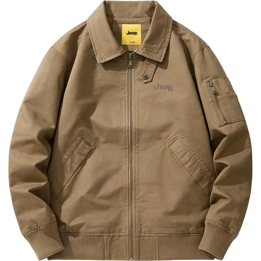 Jeep Jeep Jackets Unisex Lapel Moderate Workwear