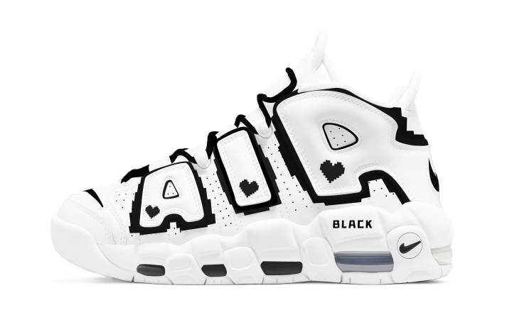 Nike Nike Air More Uptempo GS Broken Sky Cushioning Abrasion Resistant Slip Resistant