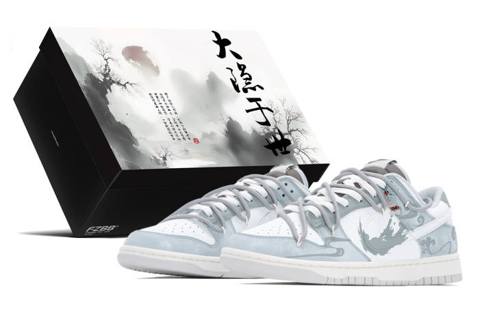 Nike Nike Dunk Leather Abrasion Resistant Slip Resistant Abrasion Resistant Slip Resistant Low top Skateboard Shoes Men's
