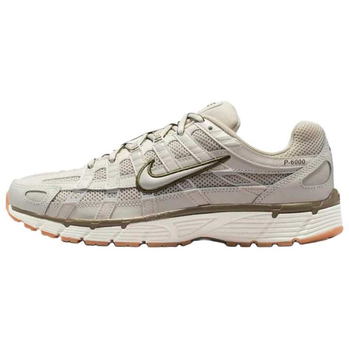 Nike Nike P 6000 Breathable Low top Casual Running Shoes Women's Beige