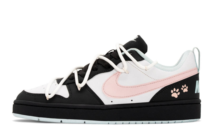 Nike Nike Court Borough Teal Pink Abrasion Resistant Slip Resistant Abrasion Resistant Slip Resistant Low top
