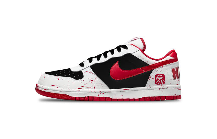Nike Nike Big Noon 3.0 Low top Skateboard Shoes Men's Black Red