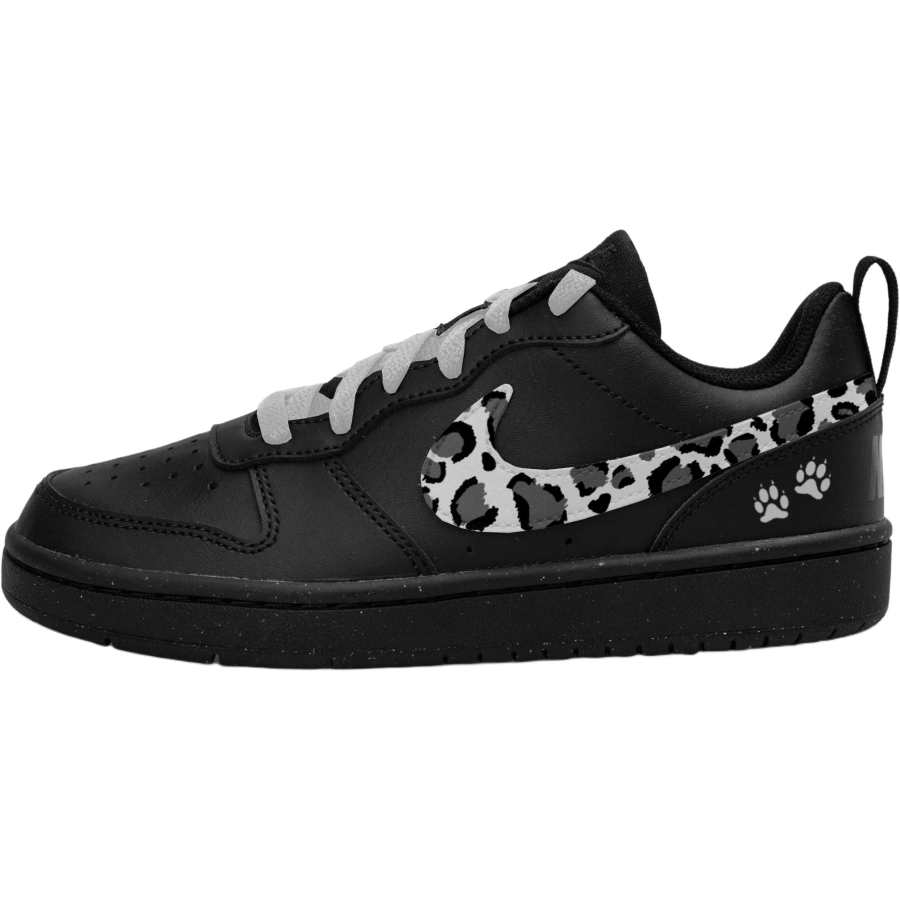 Nike Nike Court Borough Low top Skateboard Shoes Black Gray Teenagers