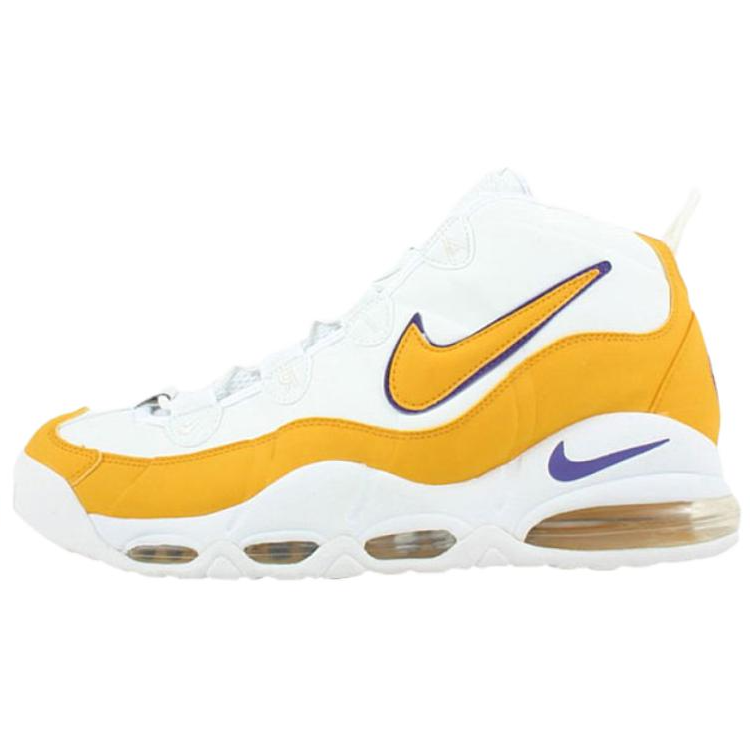 Nike Nike Air Max Tempo Basketball Shoes Men's White Yellow