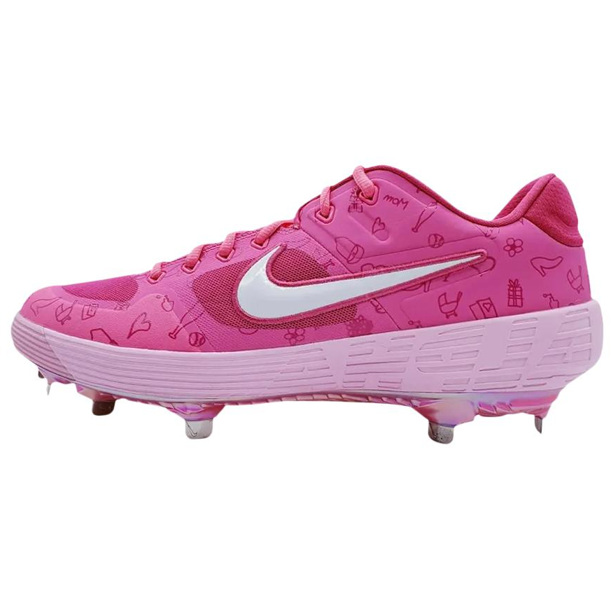 Nike Nike Alpha Huarache Elite 2 Casual Scenario Baseball Shoes Men's Pink