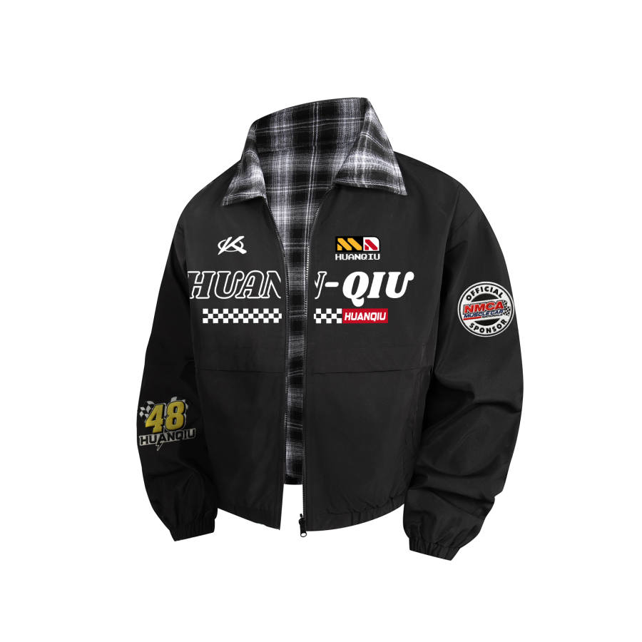 HUANQIU Jackets Unisex Lapel Moderate