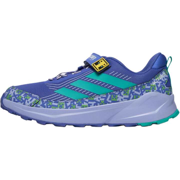 Adidas MINECRAFT x Adidas TERREX TRAILMAKER 2.0 Low top Outdoor Shoes Blue Purple Kids'