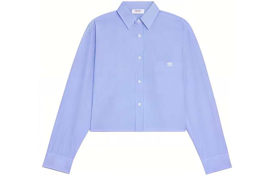 CELINE CELINE Shirts Women's Purple Lapel Moderate