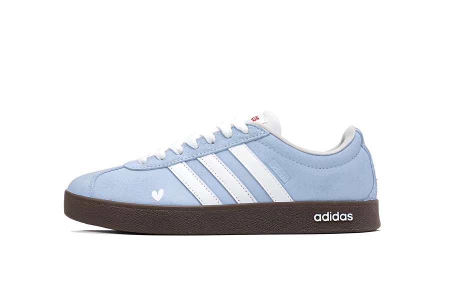 Adidas Adidas VL COURT 2.0 Blueberry Berry Low top Skateboard Shoes Unisex Blue White