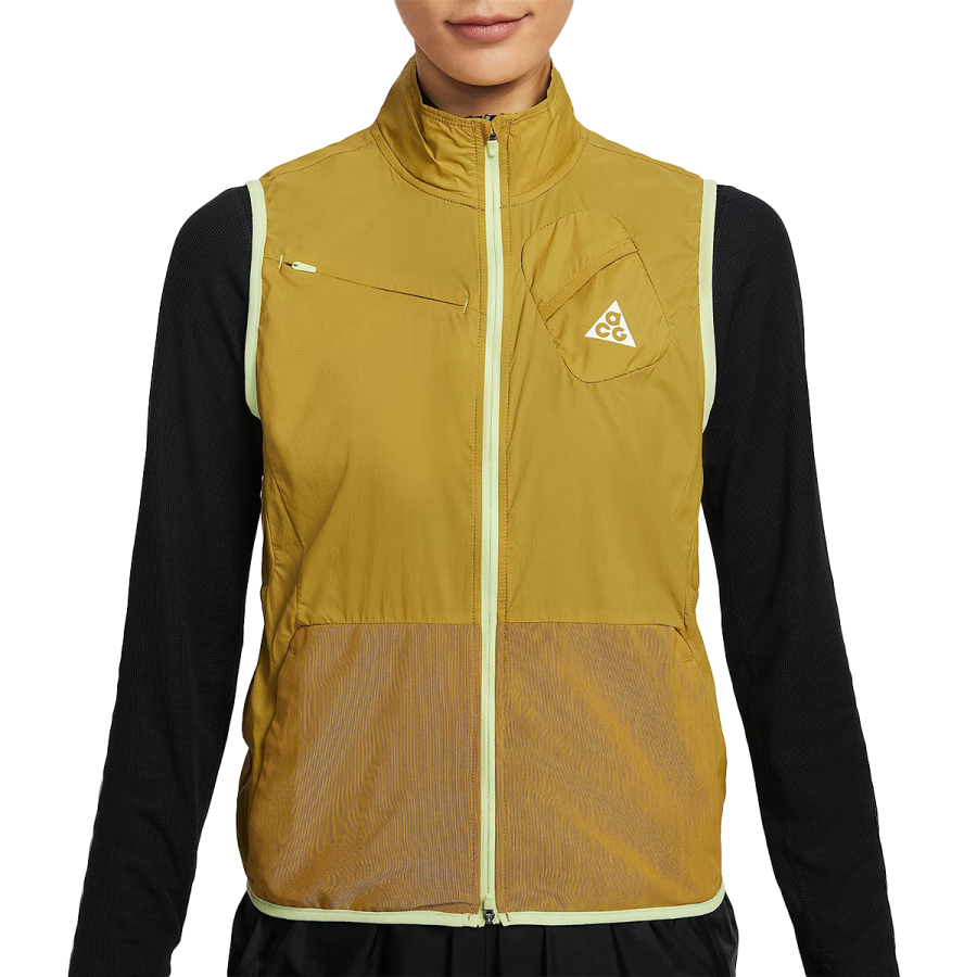 Nike Nike ACG Running Gilets Women's Brown Coal/Light Lime/Dust Photon/Mountain White Moderate Other