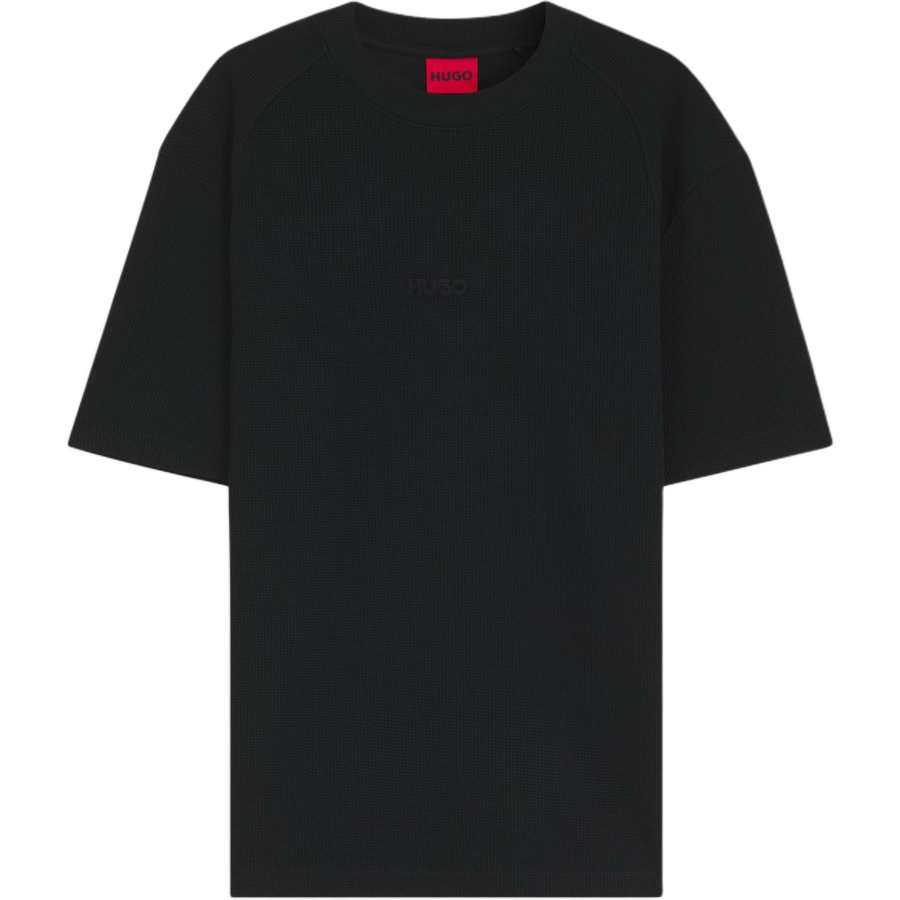HUGO BOSS T Shirts Men's Black Crew Neck Moderate