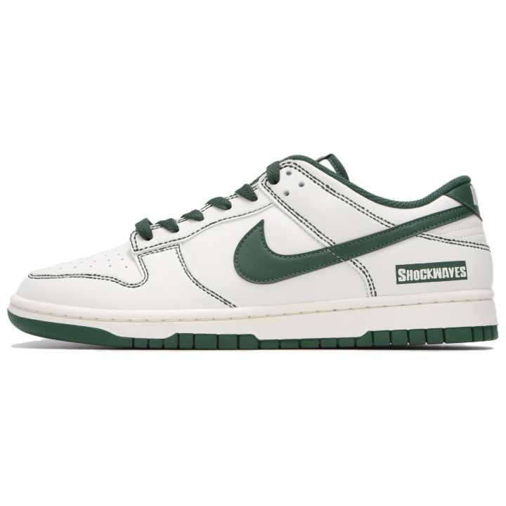 Nike Nike Dunk Cushioning Low top Skateboard Shoes Men's Beige Green
