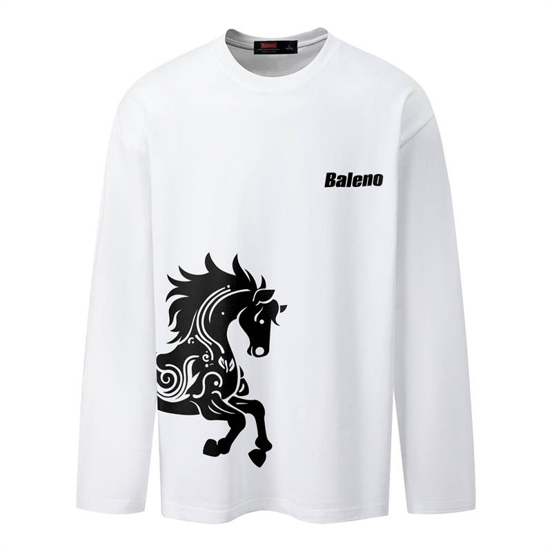 BALENO T Shirts Unisex Crew Neck Moderate Straight Fit