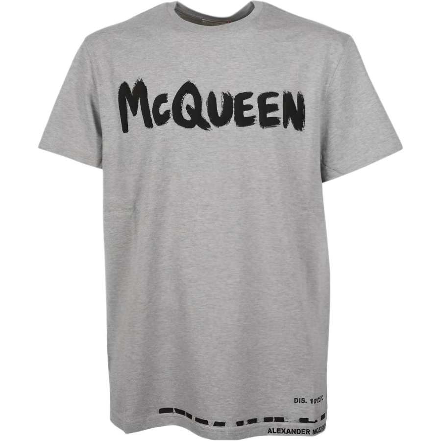 Alexander McQueen Logo Printed Crewneck T-Shirt