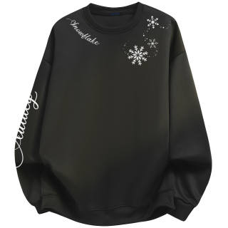 AULDEY Sweatshirts Unisex Crew Neck Thickened Heavyweight