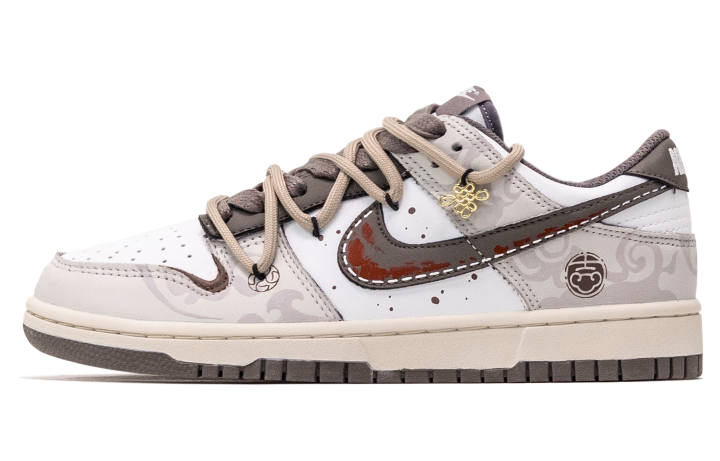 Nike Nike Dunk Mystic Brown Leather Abrasion Resistant Slip Resistant Abrasion Resistant Slip Resistant Low top