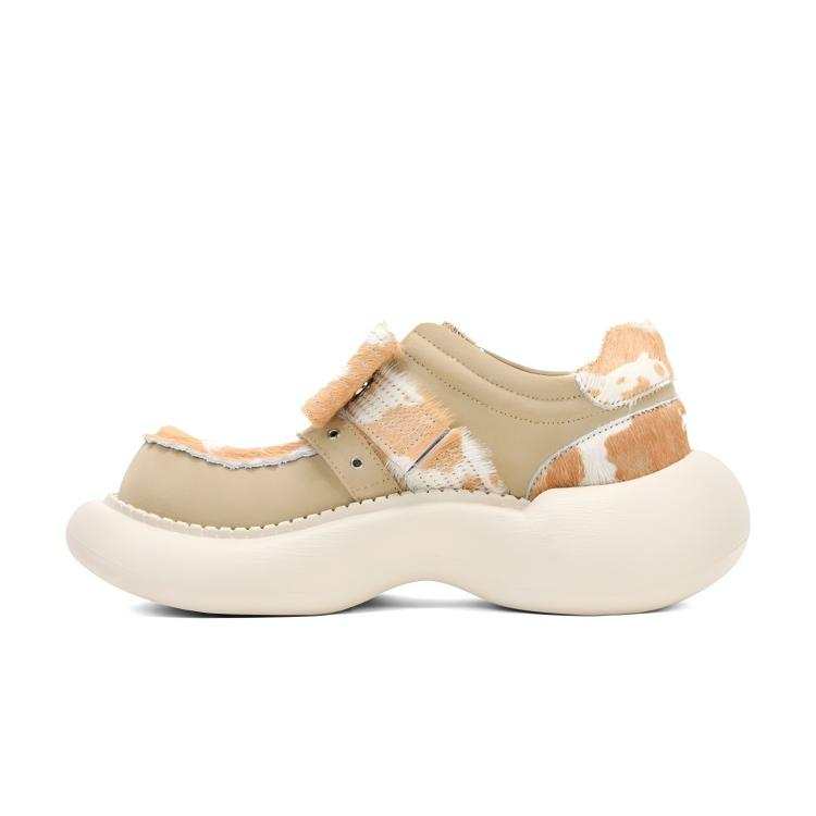 Ouder Wear resistant And Lightweight Low top Casual Shoes Women's Khaki