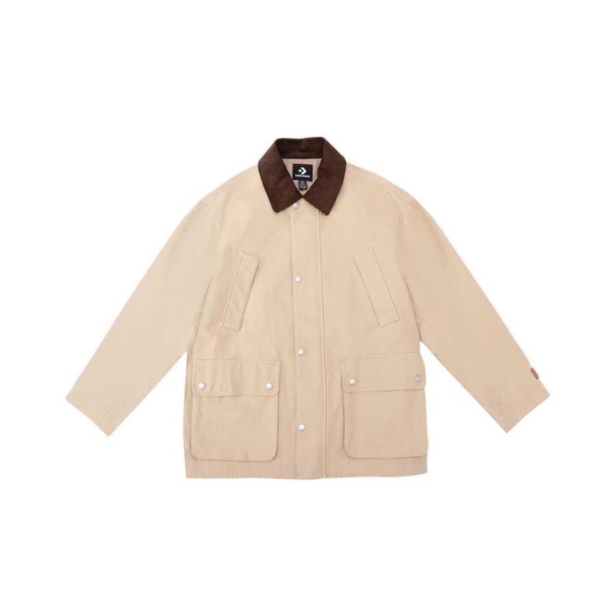 Converse Converse Jackets Men's Khaki Lapel Moderate Other
