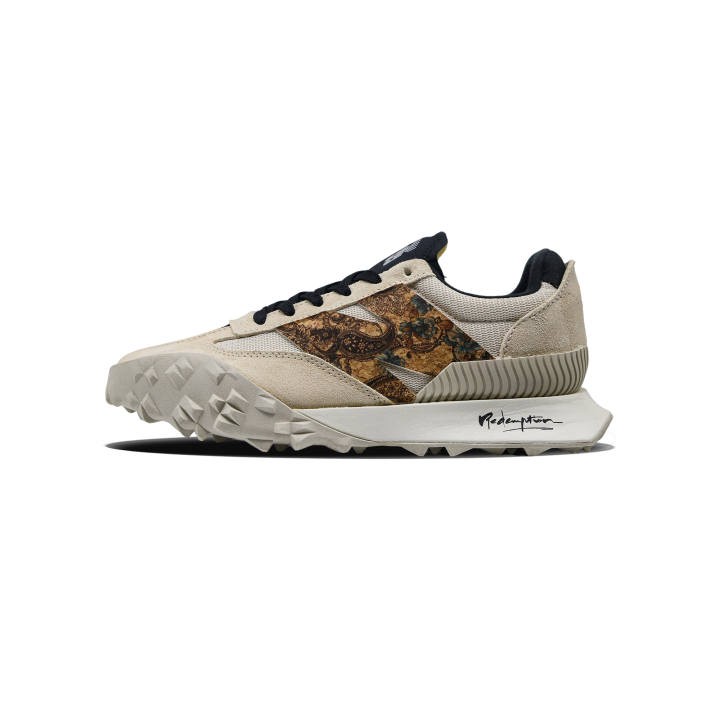New Balance New Balance XC 72 Wall Scrolls Slip Resistant And Breathable Low top Casual Shoes Unisex Beige Brown