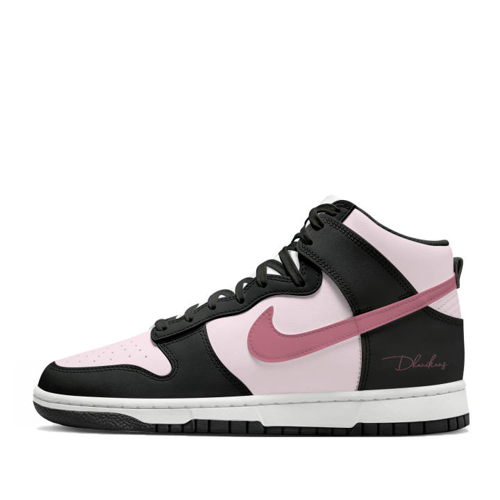 Nike Nike Dunk Thermal Cushioning Abrasion Resistant High top Skateboard Shoes Women's Black