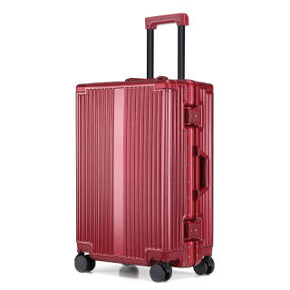 Semir ABS+PC Trolley Bag 20 Inch, 24 Inch, 26 Inch, 22 Inch Unisex Burgundy
