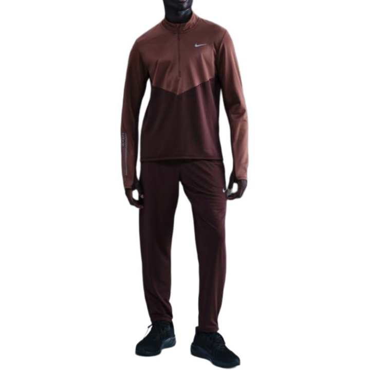 Nike Nike Running Jackets Men's Dark Umber Stand Collar Moderate Other