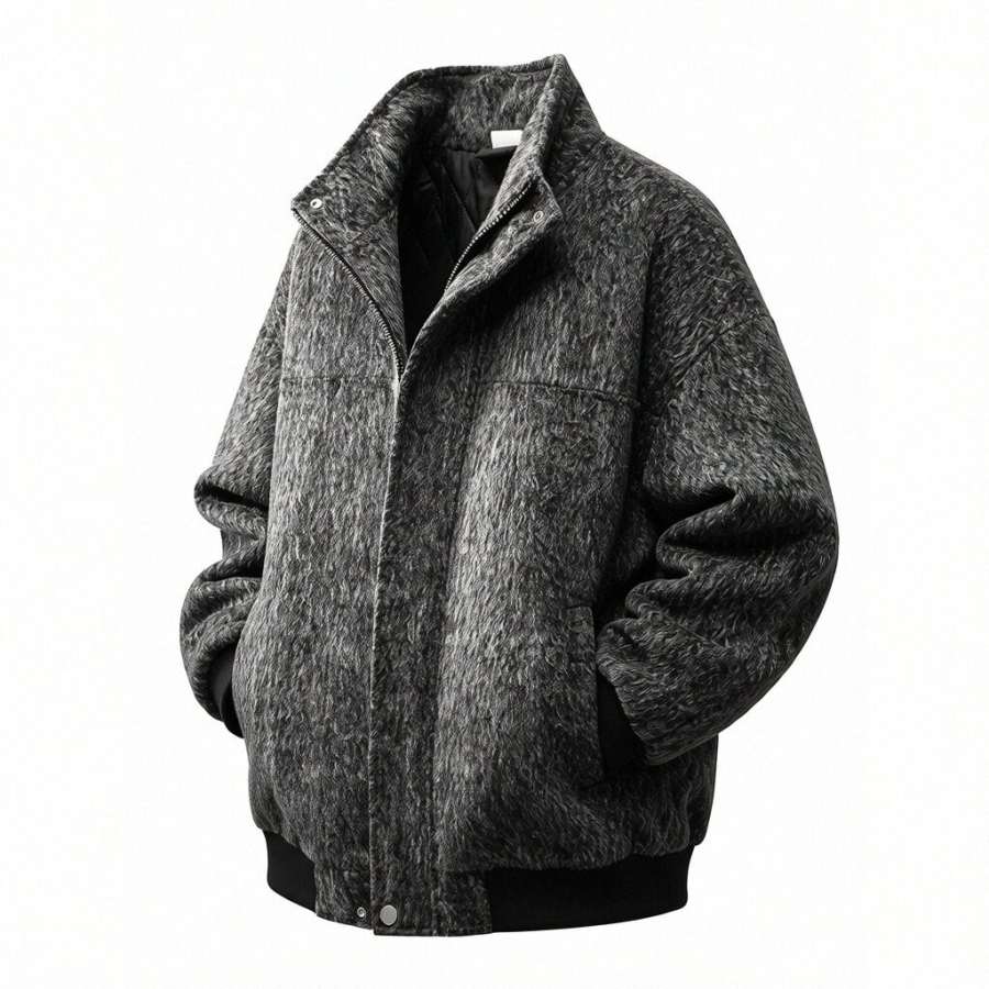 GWAF Jackets Unisex Stand Collar Thickened Chanel Inspired