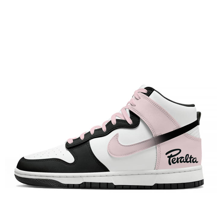 Nike Nike Dunk Thermal Cushioning Abrasion Resistant High top Skateboard Shoes Women's Pink