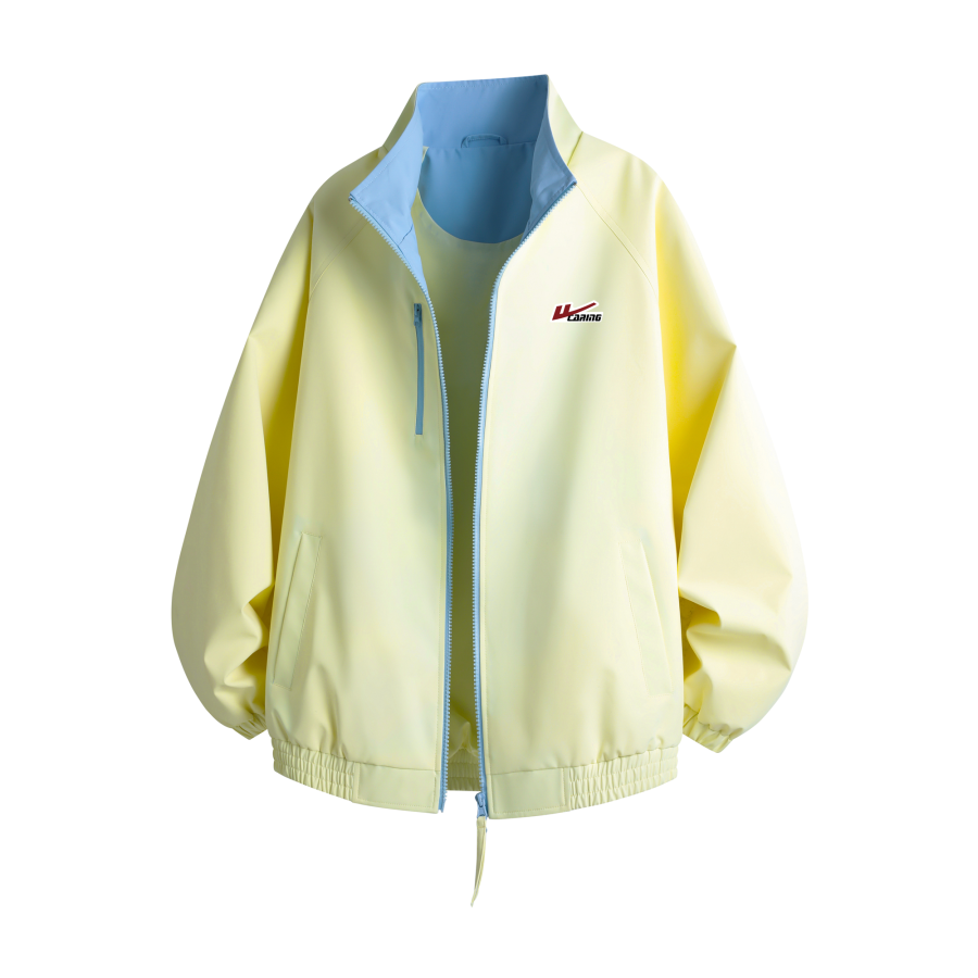 WARRIOR WARRIOR Riding The Wind Collection Jackets Unisex Stand Collar Moderate Hard Shell