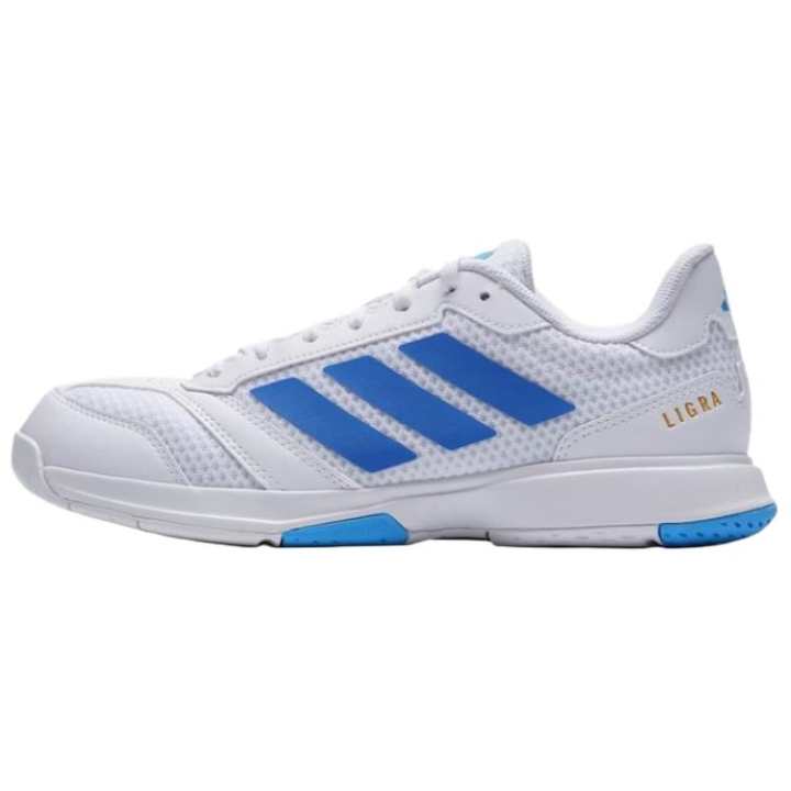 Adidas Adidas Ligra 8 Cushioning Breathable Lightweight Low top Training Shoes Men's White