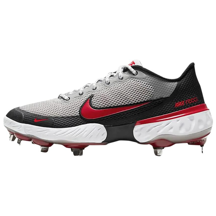 Nike Nike Alpha Huarache Elite 3 Low Top Upper Height Casual Scenario Baseball Shoes Men's Gray
