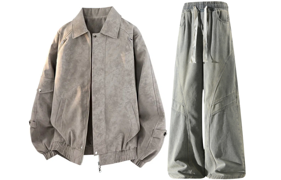 GWAF Casual Sportswear Unisex Lapel Moderate