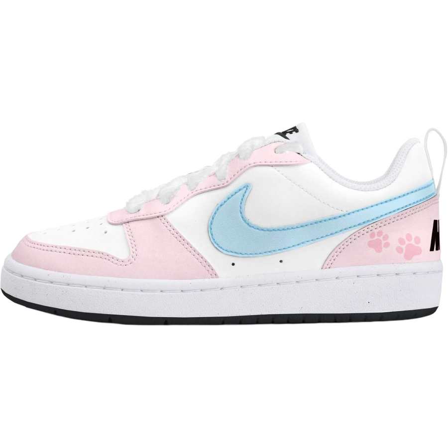 Nike Nike Court Borough Low top Skateboard Shoes Women's Blue Pink
